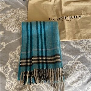 AMAZING PRICE!!Baby Blue Burberry Scarf